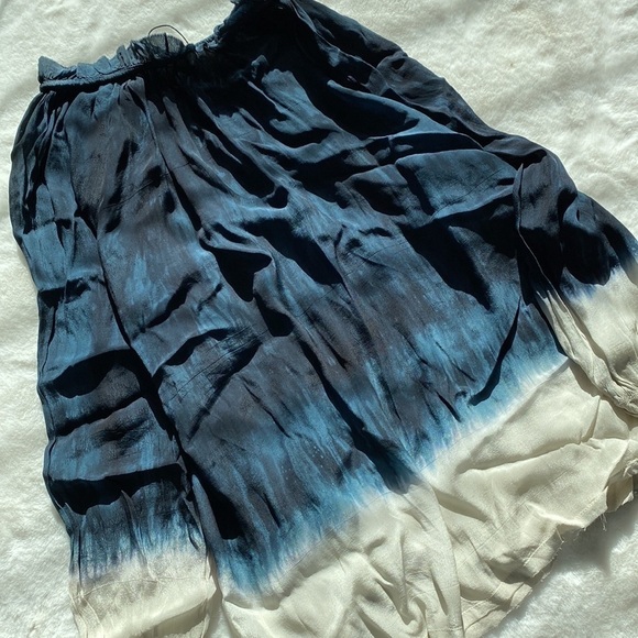 Anthropologie Gypsy 05 Global Village Tie Dye Blouse - Picture 5 of 9